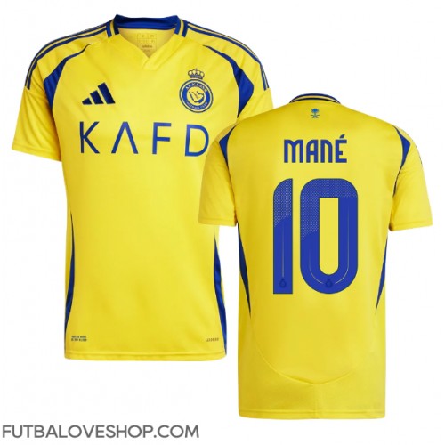 Dres Al-Nassr Sadio Mane #10 Domáci 2024-25 Krátky Rukáv